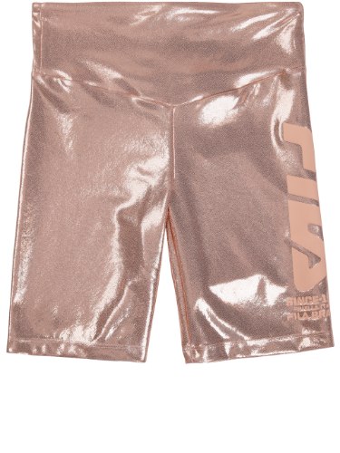 טייץ בייקר FILA רוז גולד מנצנץ 4-16