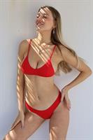 ביקיני ברזילאי RED - טופ קנדל / תחתון אמה