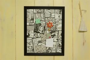 לוח מגנט דגם קומיקס