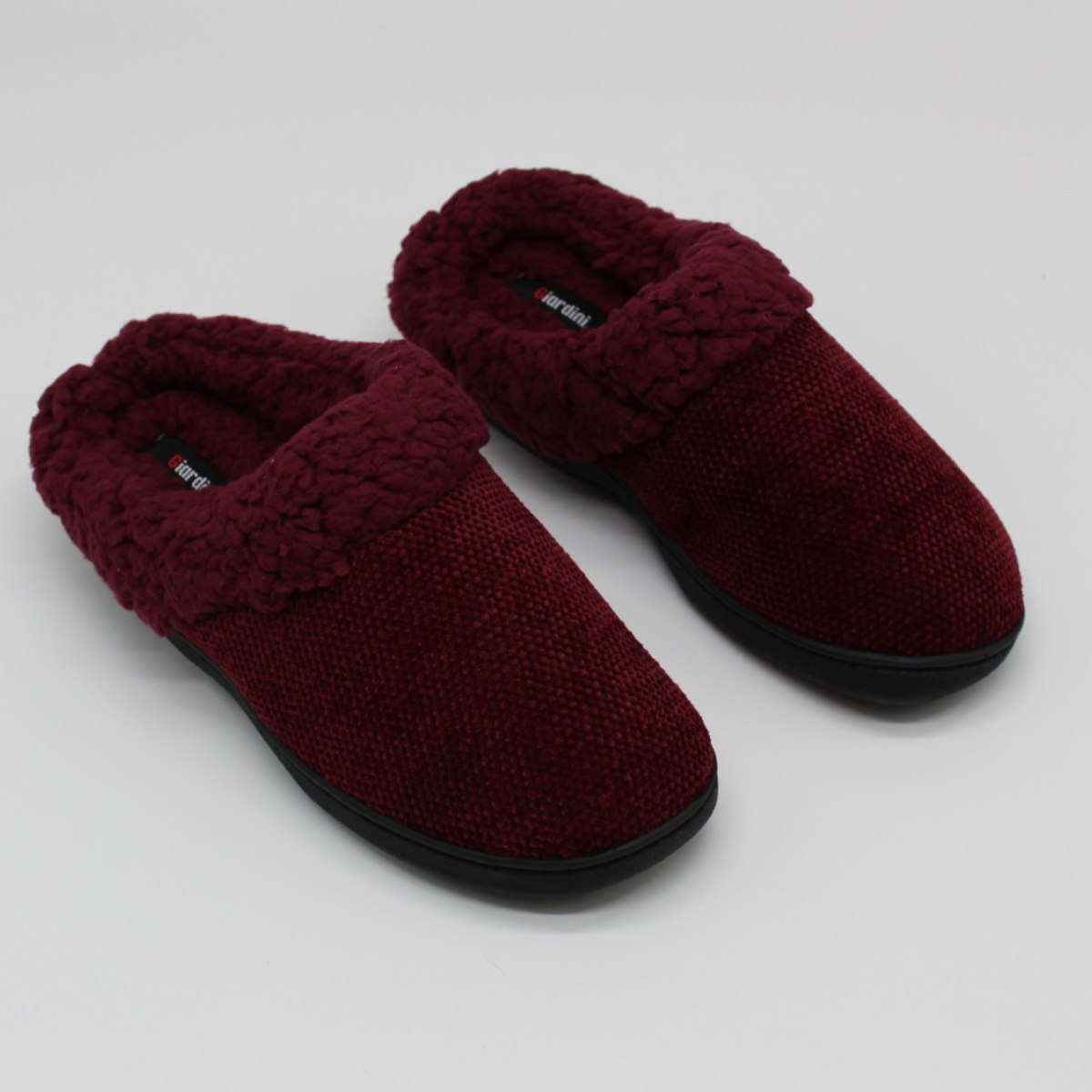 נעלי בית מחממות לנשים בורדו