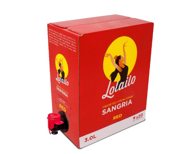סנגריה לוליילו אדומה | 3 ליטר