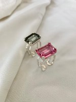 טבעת מישל חדשה כסף