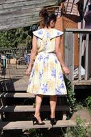 שמלת אייטיז מהודרת מידה M/L