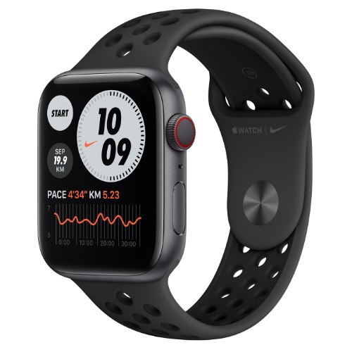 שעון חכם Apple Watch Nike Series SE GPS + Cellular 40mm Space Gray Aluminum צבע רצועה Anthra