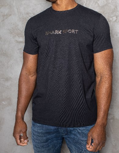 טי שרט SHARK SPORT צבע  שחור