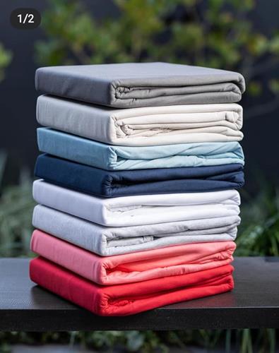 סדין ג'רסי 100% כותנה 120/200 מבית ורדינון