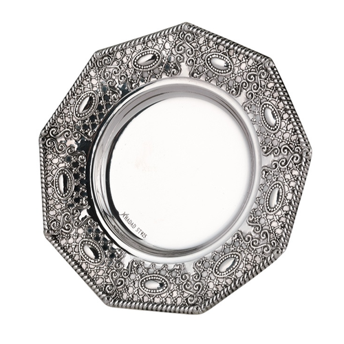 צלחת קידוש כסף טהור 50