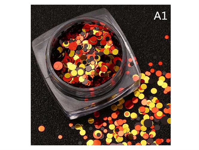 פייטים - מס' 1 - גווני אדום וזהב