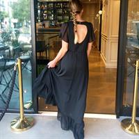 רטרו שיפון שחורה