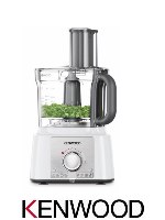 KENWOOD מעבד מזון + מיני בלנדר TO GO דגם FDP65.560.WH