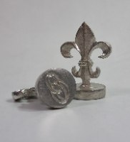 חותמת קלאסיק לשעווה מפיוטר - טבעות נישואין