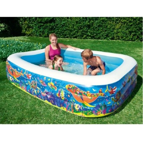 בריכה מלבנית מתנפחת מצויירת Bestway בסט וואי