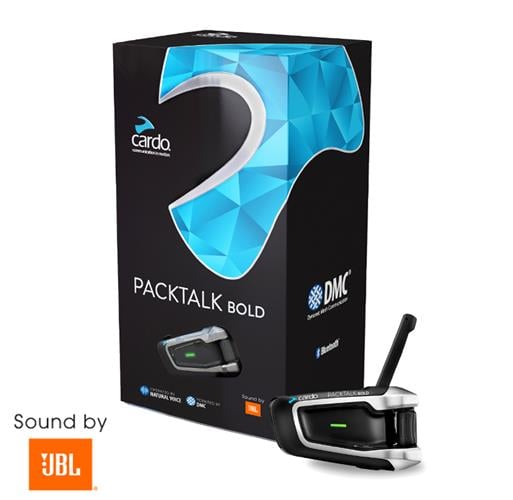 דיבורת לקסדה Cardo Scala Rider Packtalk Bold JBL