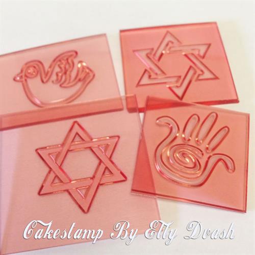 סט חותמות עצמאות - 4 יחידות