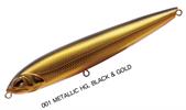 001 metallic hg. black & gold - Squeeze Magnum 150 47.8gr