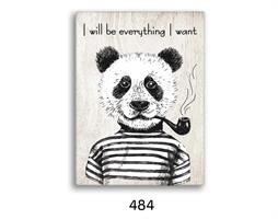 סט של 4 תמונות השראה מעוצבות היפסטרים 053