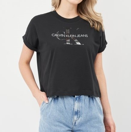נשים | CALVIN KLEIN DONNA T SHIRT BLACK