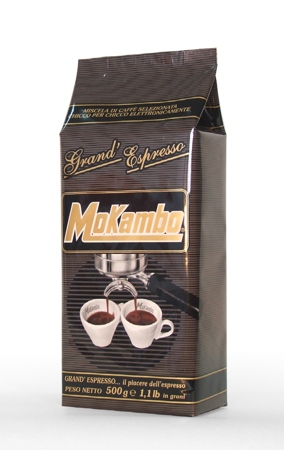 פולי קפה מוקמבו 1/2 קילו - Mokambo Grande Espresso