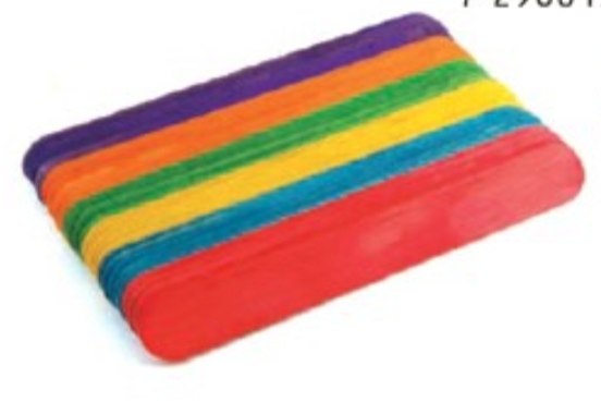 חבילת מקלות ג'מבו צבעוניים