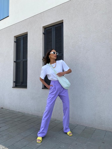 מכנס אוליבר סגול