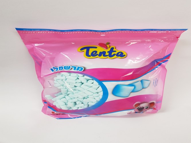 מיני מרשמלו כחול 5 ק"ג (10X500)