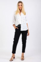 חולצת מייגן  לבן