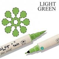 טוש בד זיג דו"צ - ירוק בהיר 041