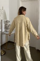 ג׳קט סטיב רצועות מצטלבות