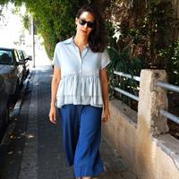 חולצת סאני תכלת שמיים