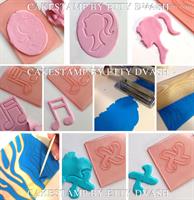 חותכן אותיות באנגלית ומספרים - 2 ס"מ