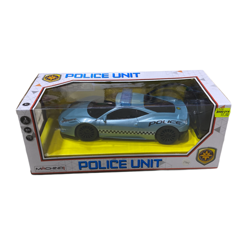 רכב משטרה על שלט