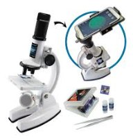 מיקרוסקופ עם חיבור לטלפון