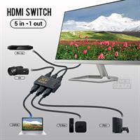 מפצל HDMI 5 יציאות מבית LMS DATA