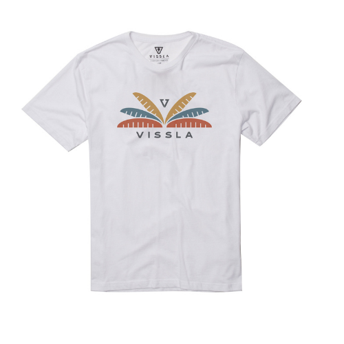 VISSLA Moonrise Tee-WHT