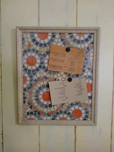 לוח מגנט דגם מוזאיקה