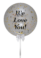 בלון שקוף כדוריות