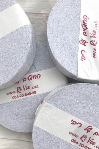 חוט טריקו לסריגה צבע אפור בהיר גוון סילבר עדין