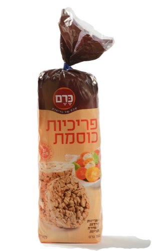 פריכיות כוסמת עם מלח 175 גרם