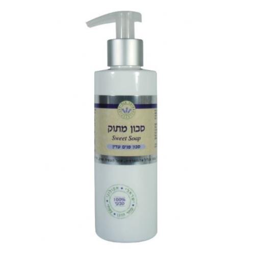-- סבון מתוק, סבון פנים עדין --   150 מל, עומר הגליל