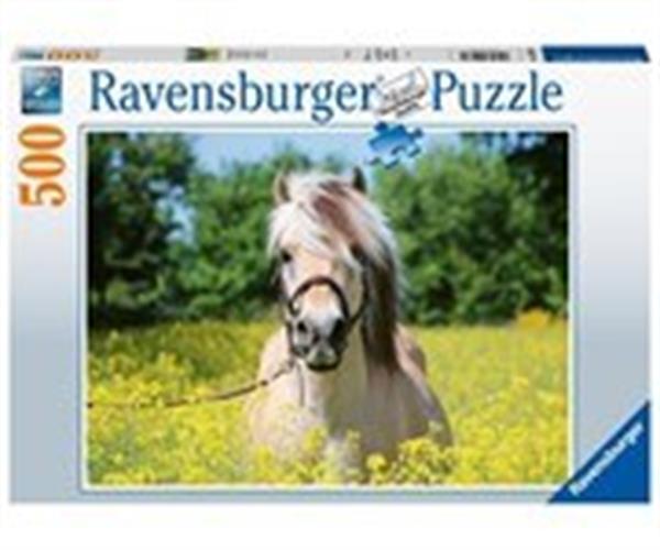 "פאזל 500 חל' - סוס לבן"