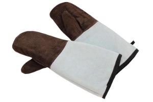 כפפות לתנור 300 מעלות משולב עור