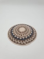 כיפה סרוגה צפוף חצי שטוח