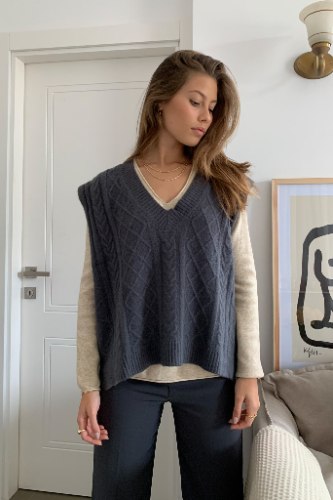 אפודת סריג ליאו