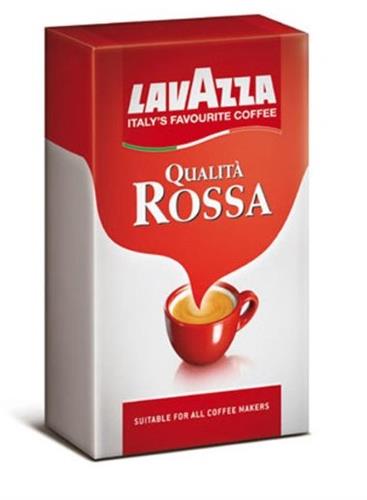 250 גרם קפה טחון Lavazza Qualita Rossa