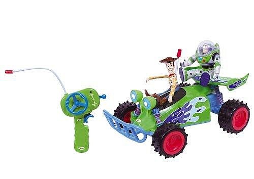 מכונית באגי על שלט צעצוע של סיפור