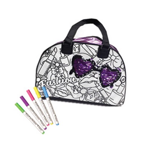 תיק פאייטים לצביעה לבבות