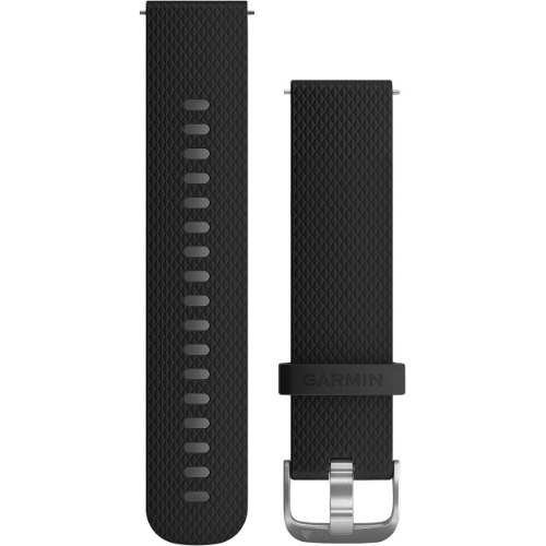 רצועה מקורית לשעון גרמין Garmin Quick Release Bands 20 mm שחור