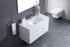 ארון אמבטיה תלוי בעיצוב נקי דגם קיסר פלוס KISAR PLUS