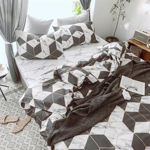 סט מלא זוגי דגם סלאבדור 100% כותנה פרקל