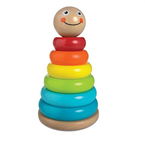 מגדל טבעות עץ Pit Toys